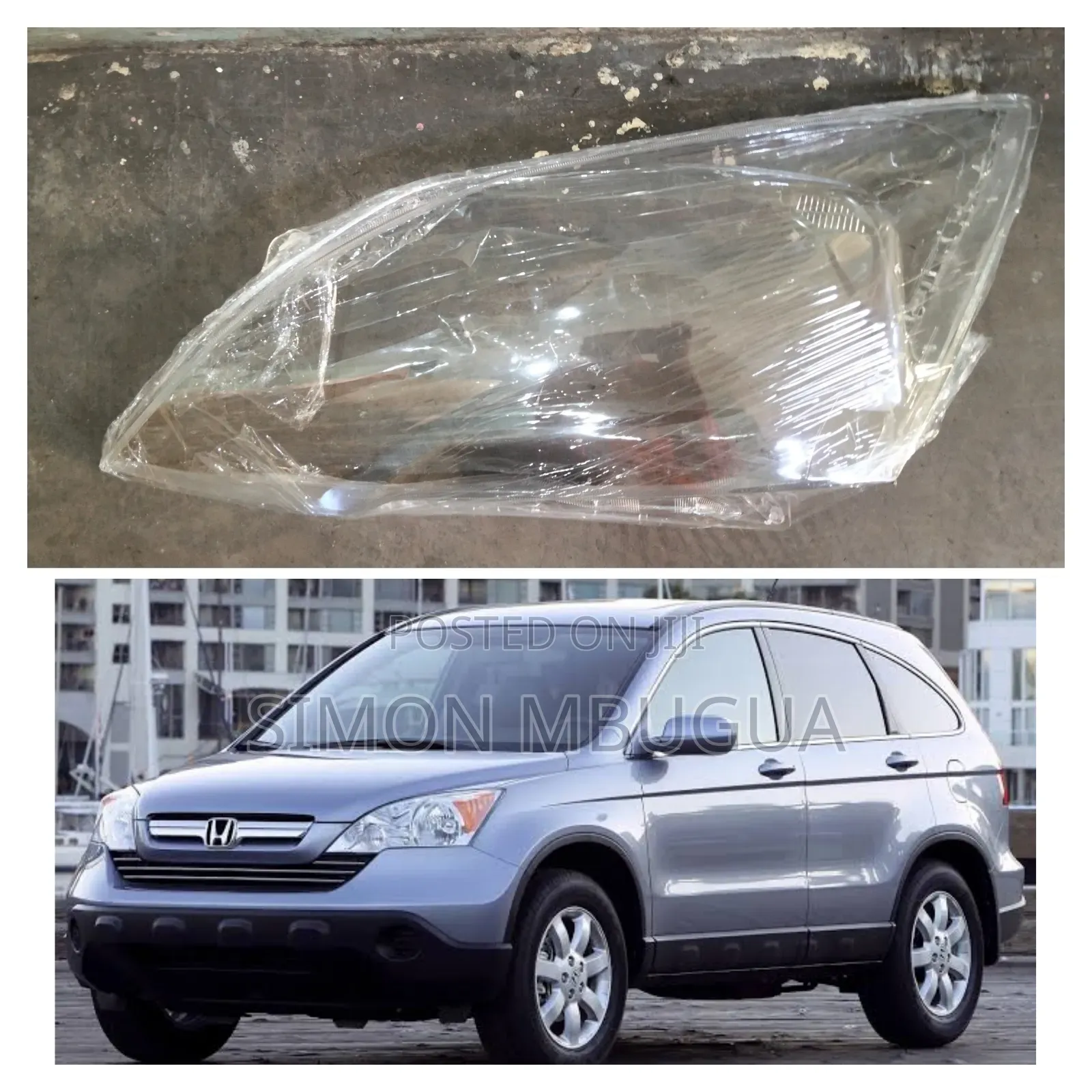 Honda CRV 2008 Headlight Lens