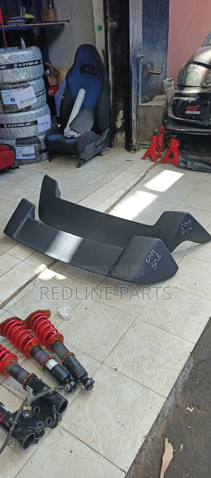 Subaru Forester Sg5/Sg9 Syms Hd Tuning Rear Wing Spoiler