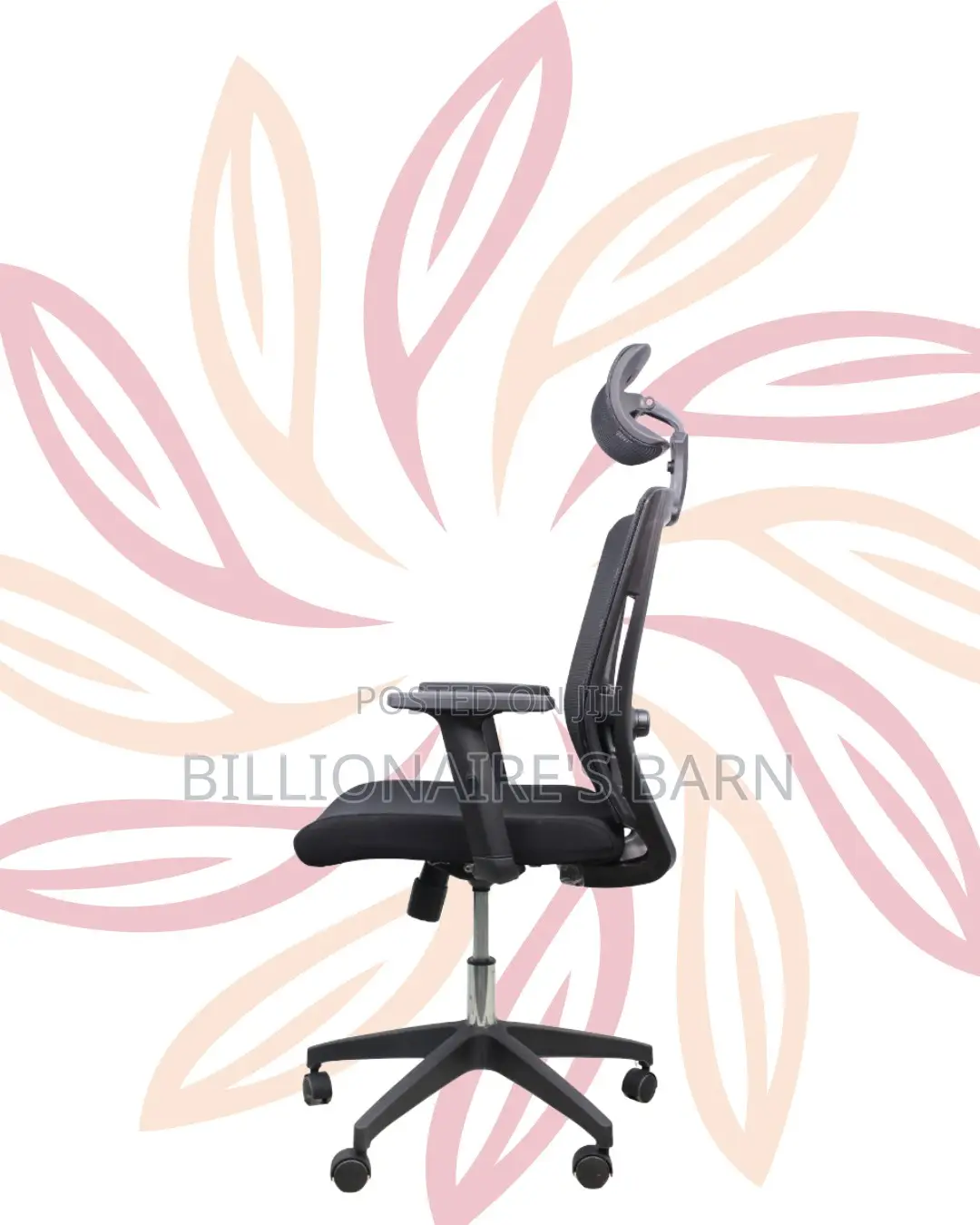 Lightweight Mesh Office Chair | Smooth Swivel Easy Movement
