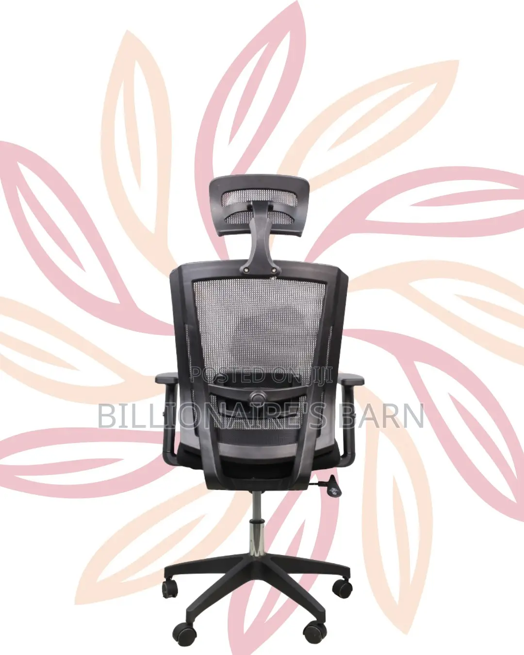 Lightweight Mesh Office Chair | Smooth Swivel Easy Movement