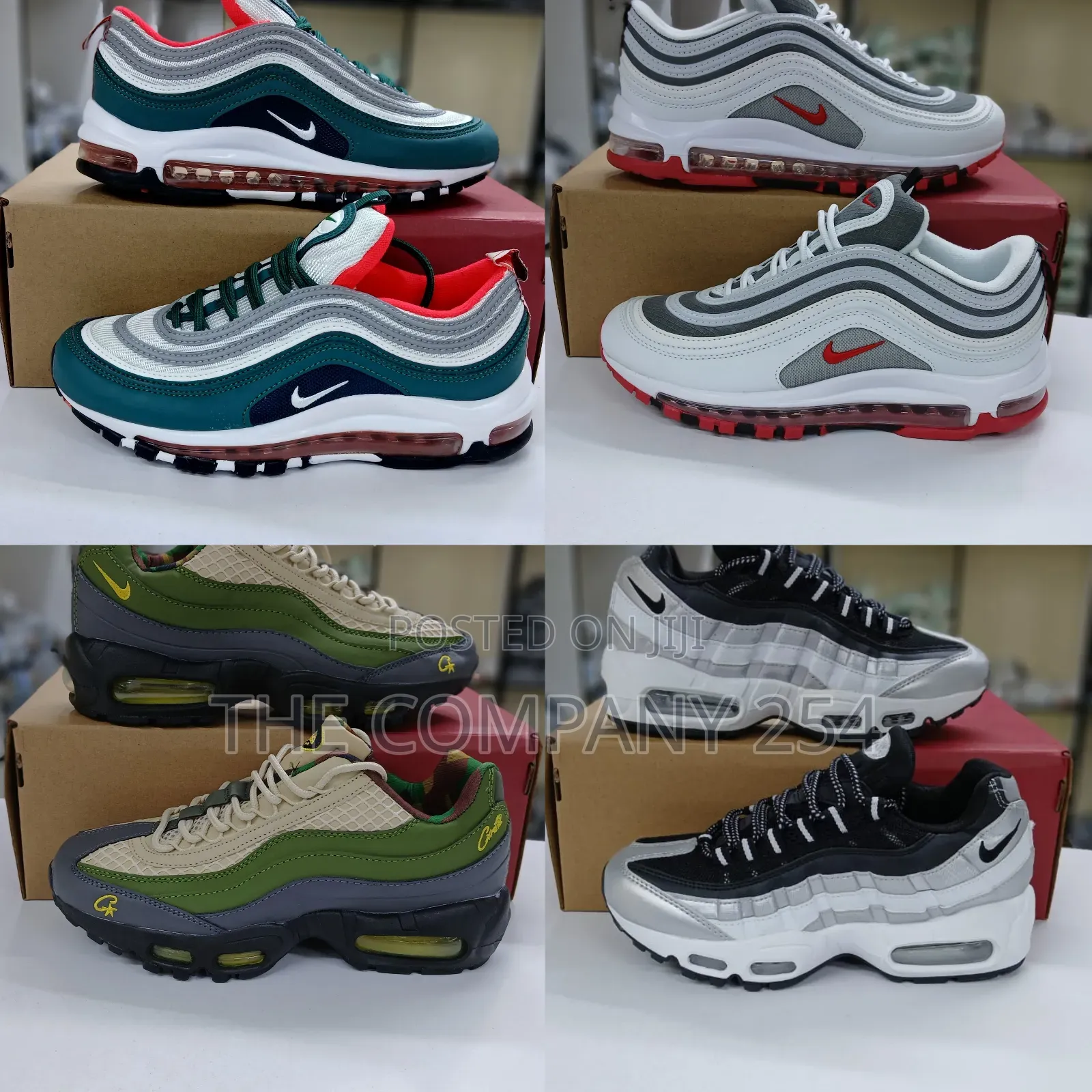 Quality Leather Casual Unisex Airmax 95 and 97 Available