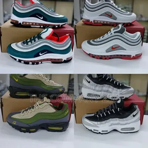 Quality Leather Casual Unisex Airmax 95 and 97 Available