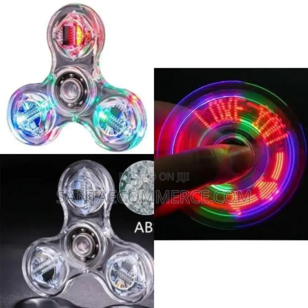 Led Spinning Top Stress Relief Fidget Spinner Toy - main view