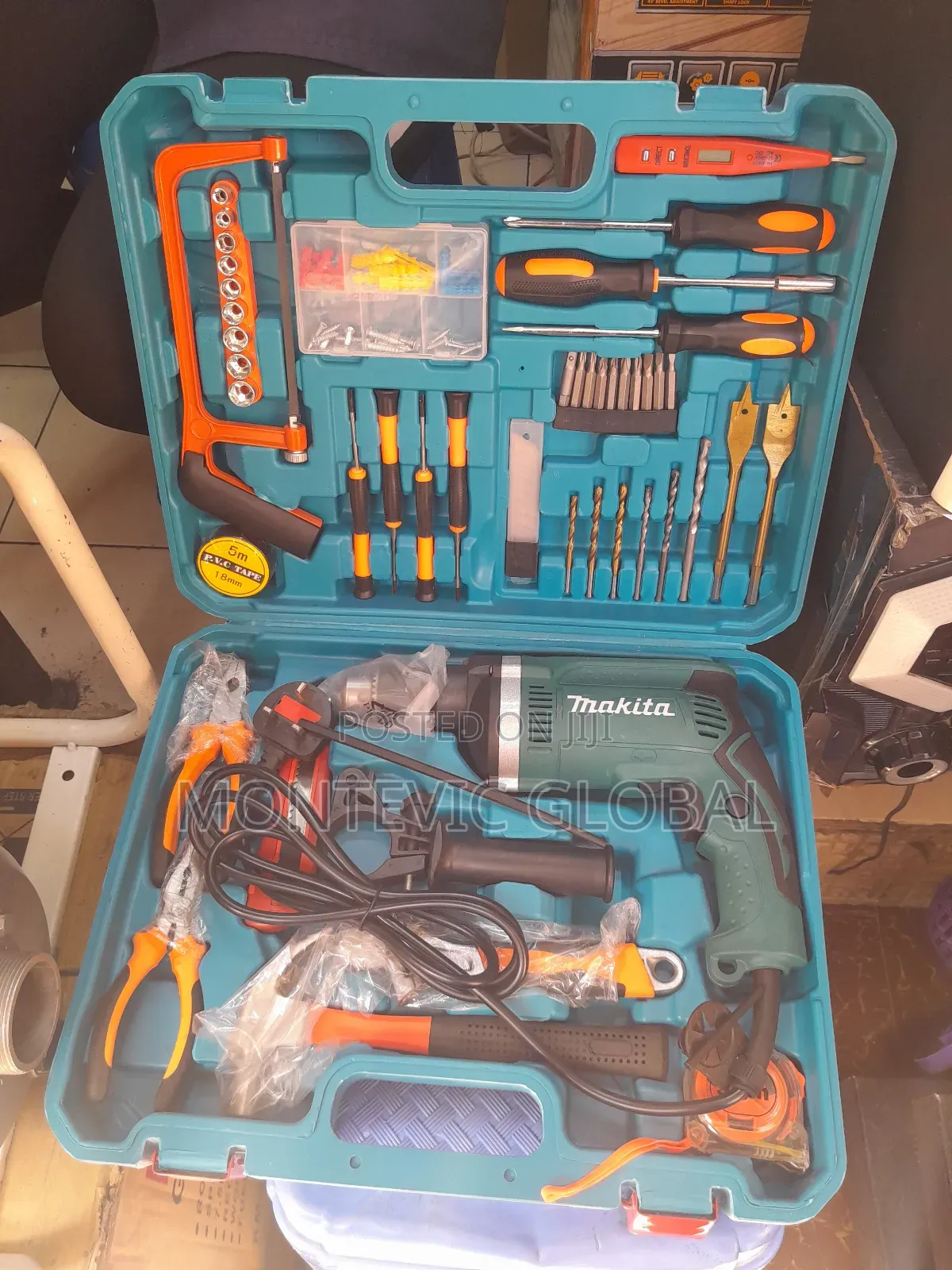 Makita Corded Drill Set
