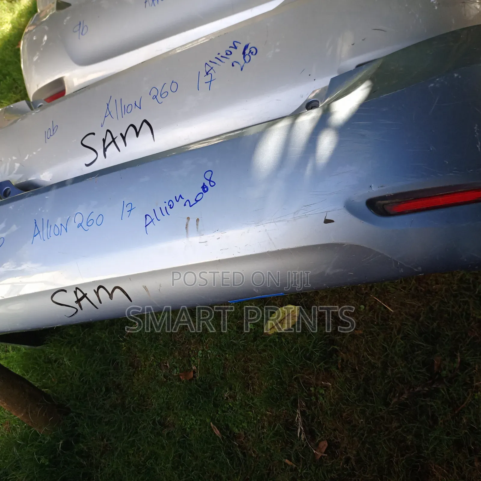 Prime Quality Ex Japan Toyota Allion 260 Back Bumper Available