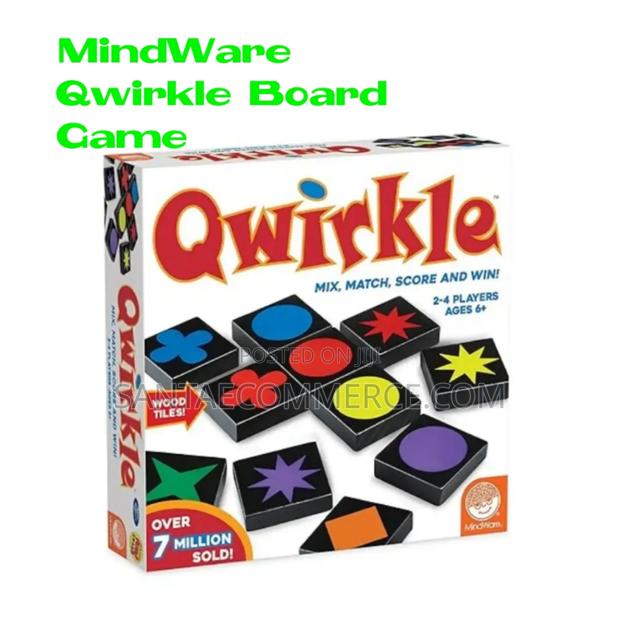 Mindware Qwirkle Board Game - main view