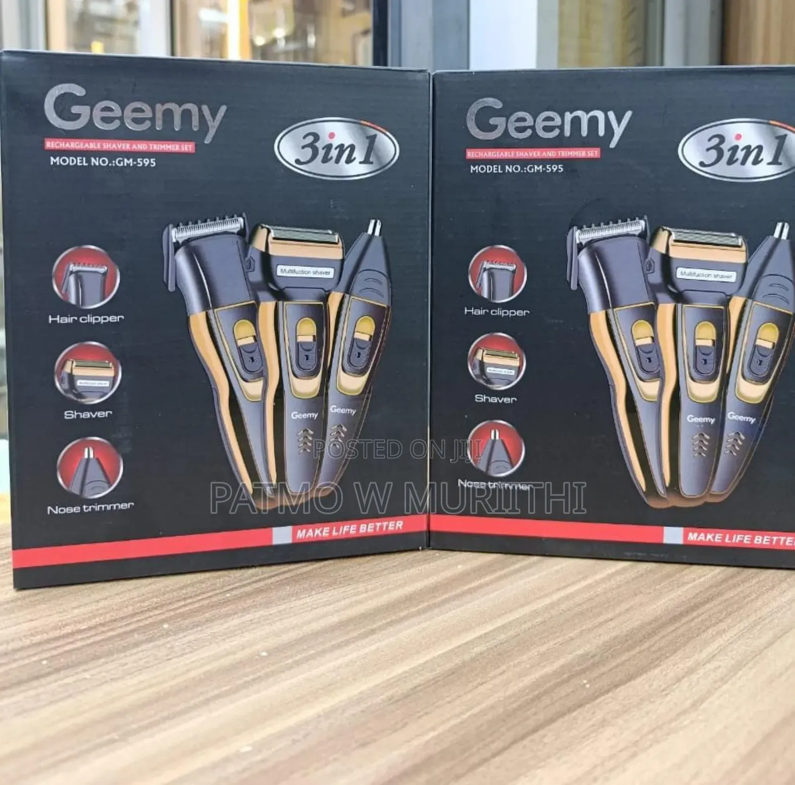 3 in 1 Geemy Shaver