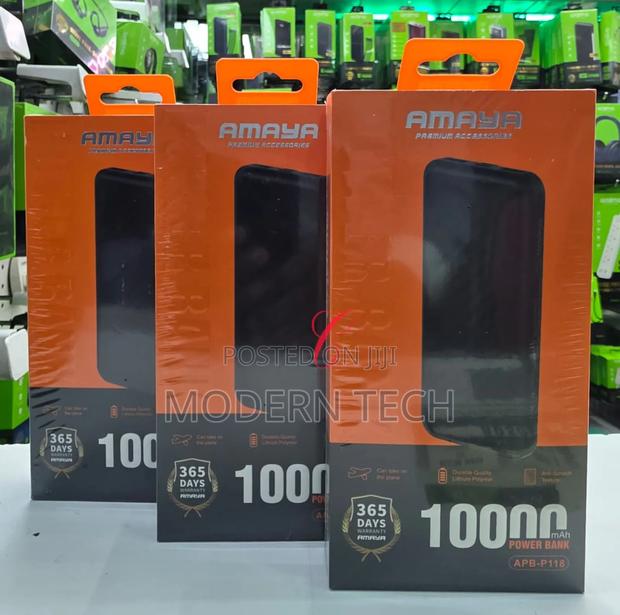 Amaya Apb-P118d 10000mah Antiscratch Texture Power Bank  - main view