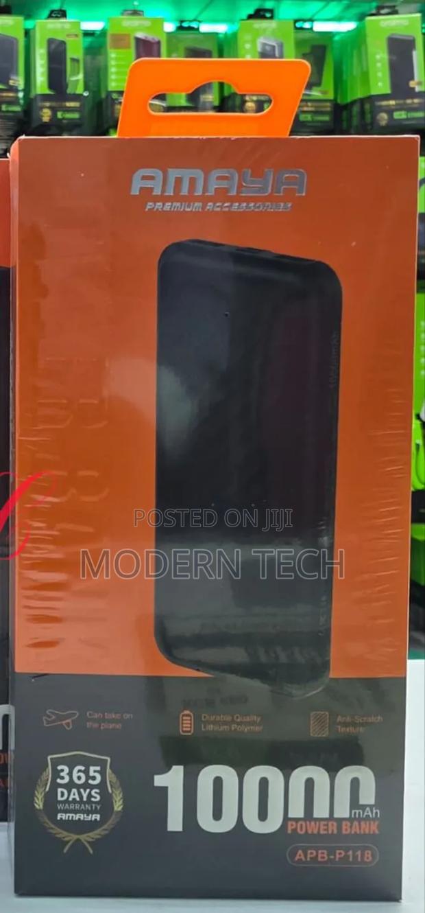 Amaya Apb-P118d 10000mah Antiscratch Texture Power Bank  - thumbnail 2