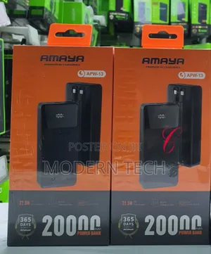 Amaya Apw-13 *22.5w 20,000mah* Pd Fast Charging Power Bank