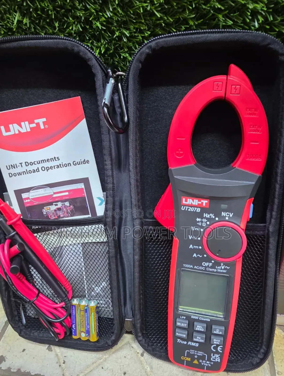 Uni-t Clamp Meter (Ut207b)/1000a Digital Clamp Meter