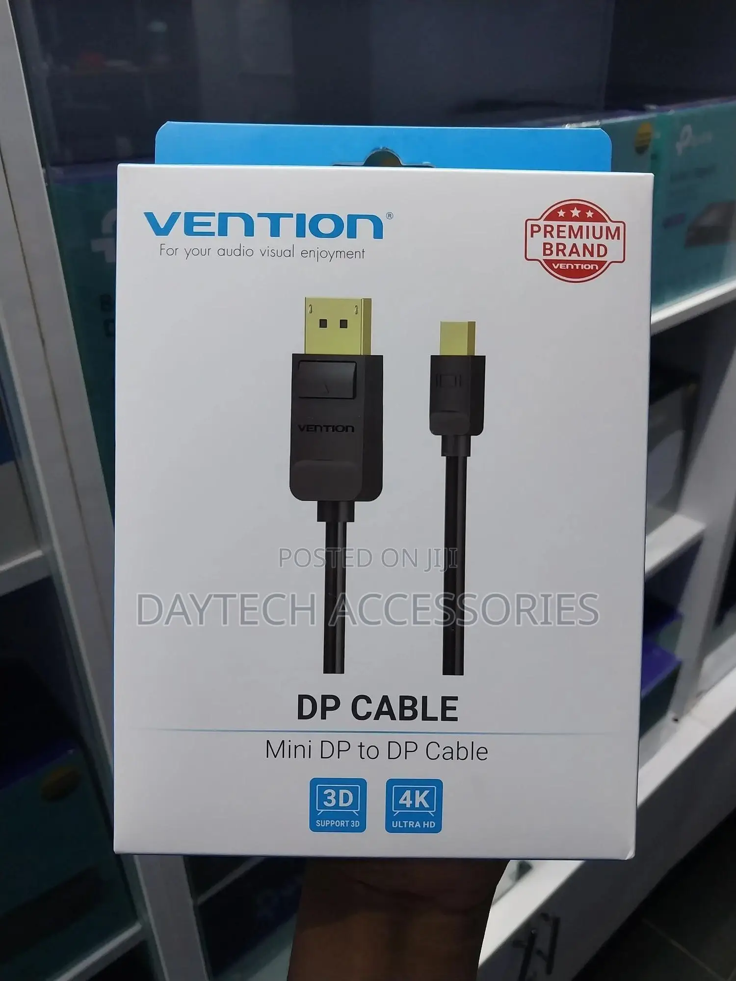Vention Mini Displayport (Mini Dp) to Displayport High-Definition 1.5m