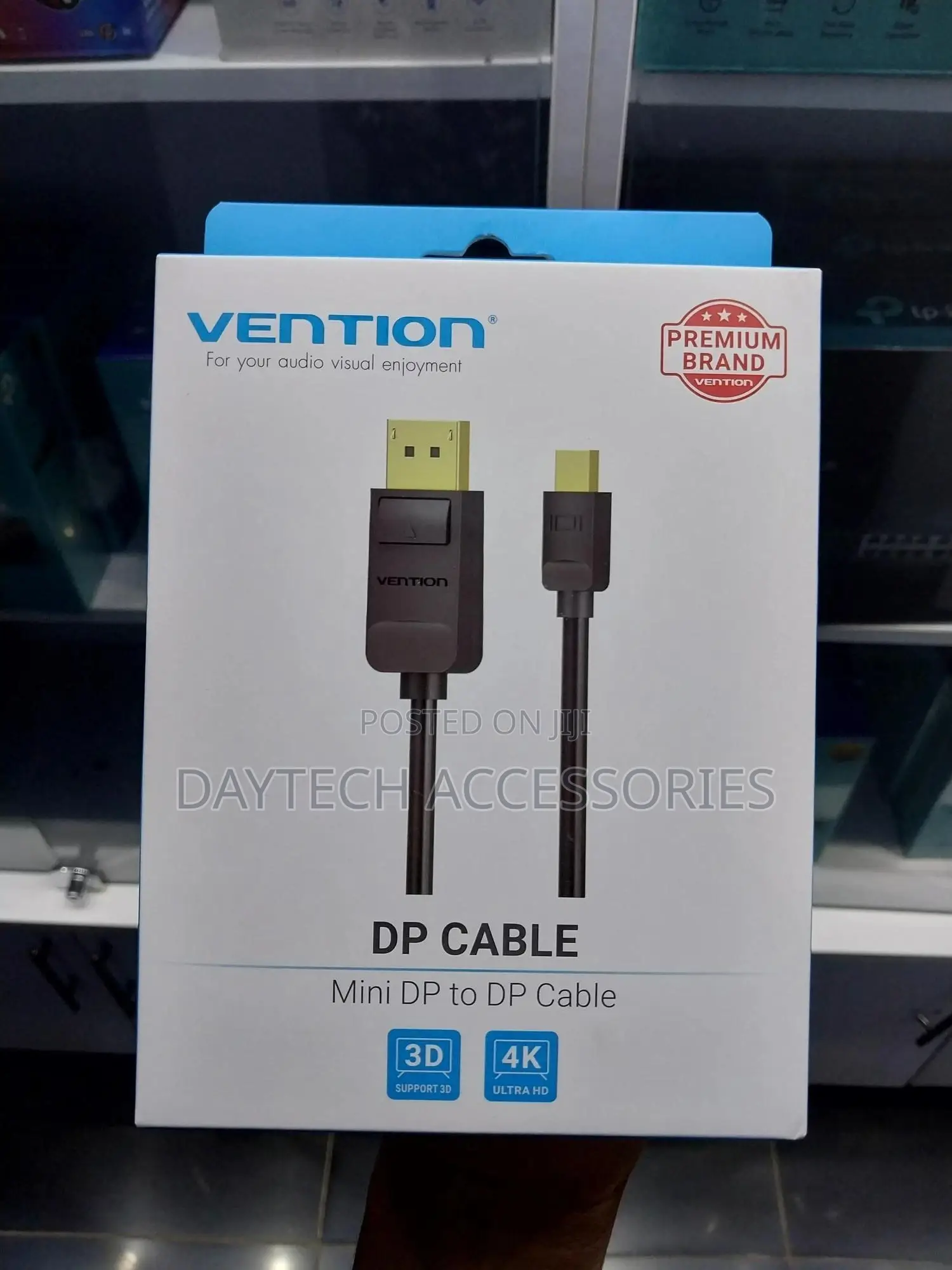 Vention Mini Displayport (Mini Dp) to Displayport High-Definition 1.5m