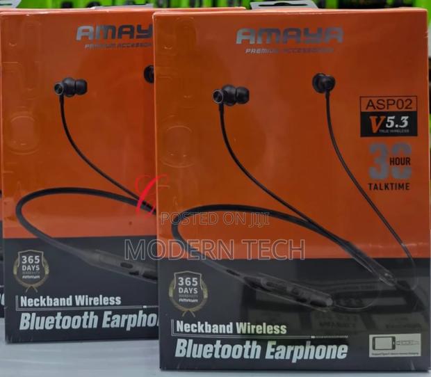 Amaya Asp02 *30hrs Talk Time* Wireless Bluetooth Neckband - main view