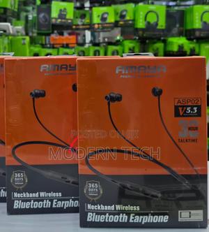 Amaya Asp02 *30hrs Time Bluetooth Neckband - thumbnail 2