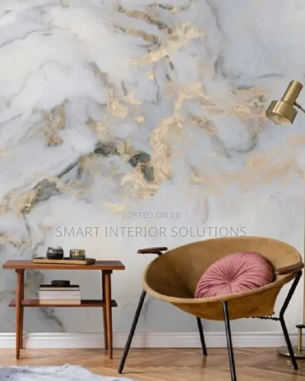 Livingroom Marble Wallpaper