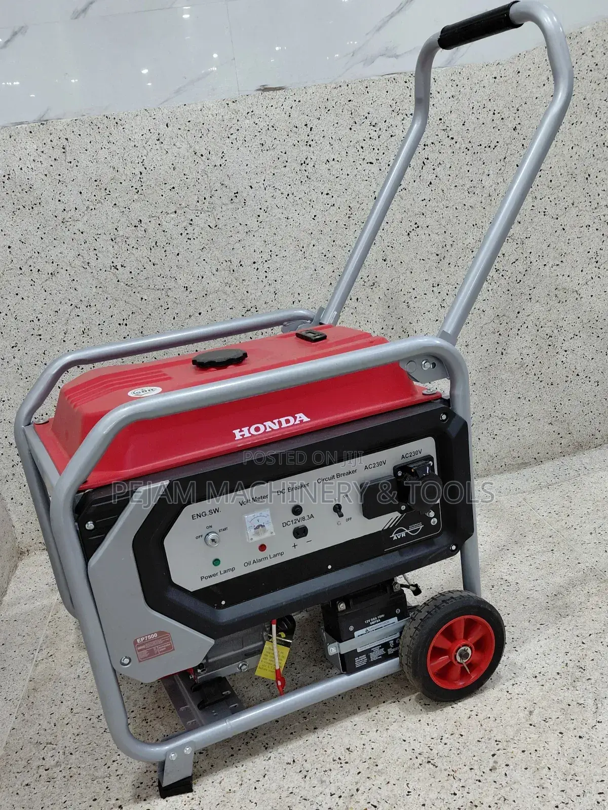 Honda Ep6500 7.5kva Keystart Petrol Generator