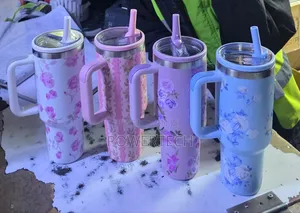 Flowered Stanley Mugs