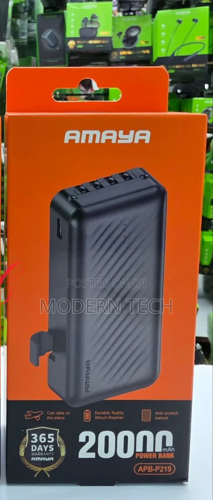 Amaya Apb-P219 20000mah Power Bank