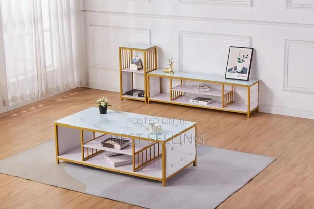 Golden Stand Coffee Table
