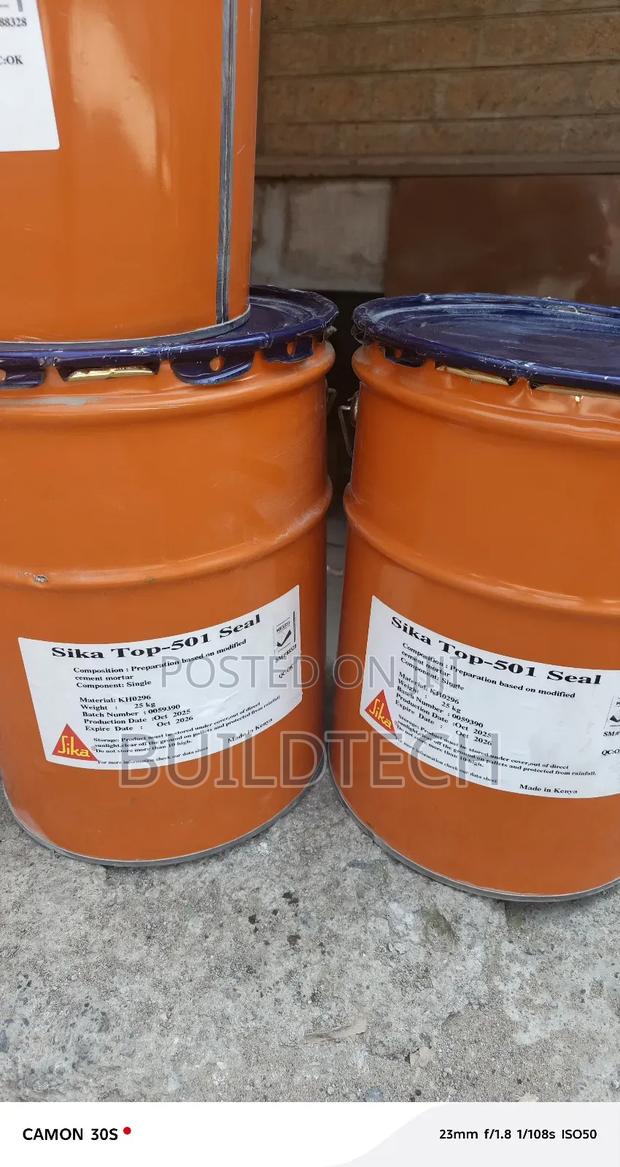 Sikatop 501 Durable Cement-Based Waterproof Layer - thumbnail 2