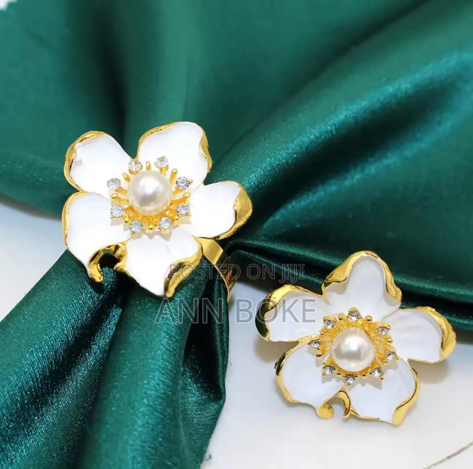 *Pearl Napkin Ring Holder Now Available* Rings :Napkin