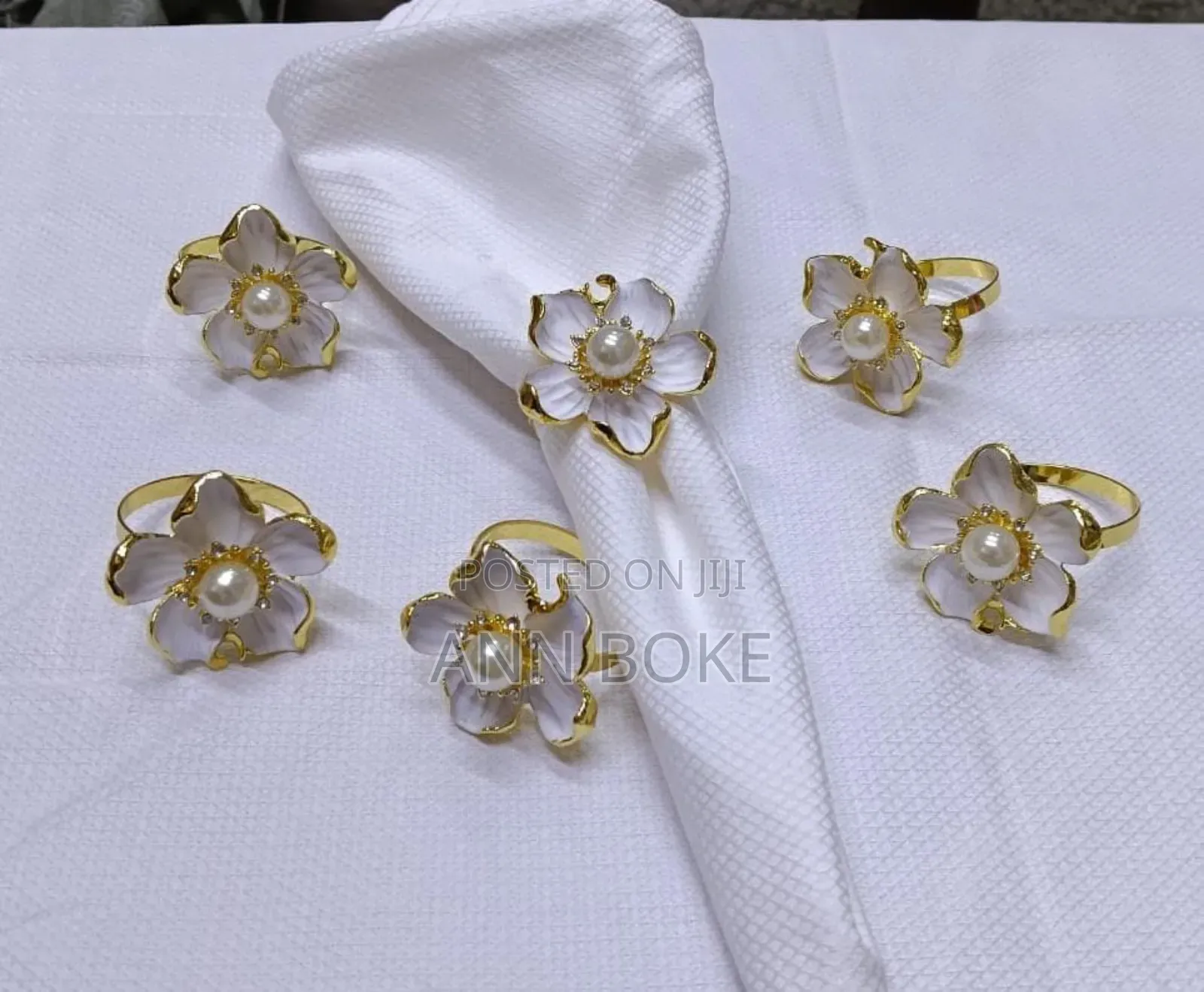 *Pearl Napkin Ring Holder Now Available* Rings :Napkin