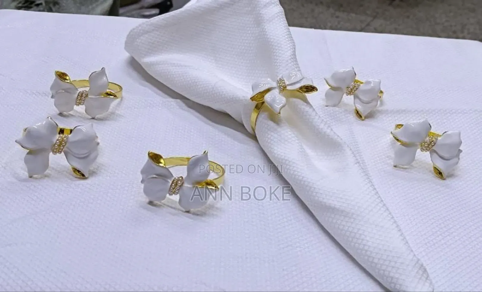 *Pearl Napkin Ring Holder Now Available* Rings :Napkin