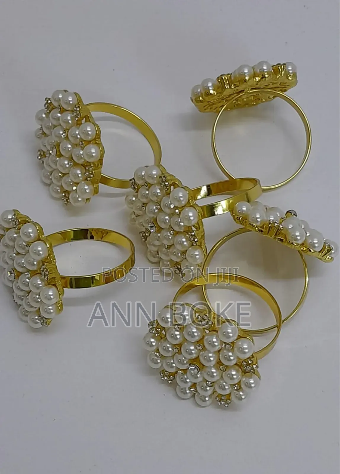*Pearl Napkin Ring Holder Now Available* Rings :Napkin