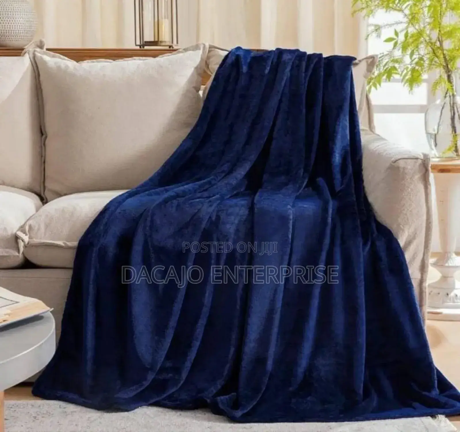 Quality Plain Soft Blankets Size 6*6