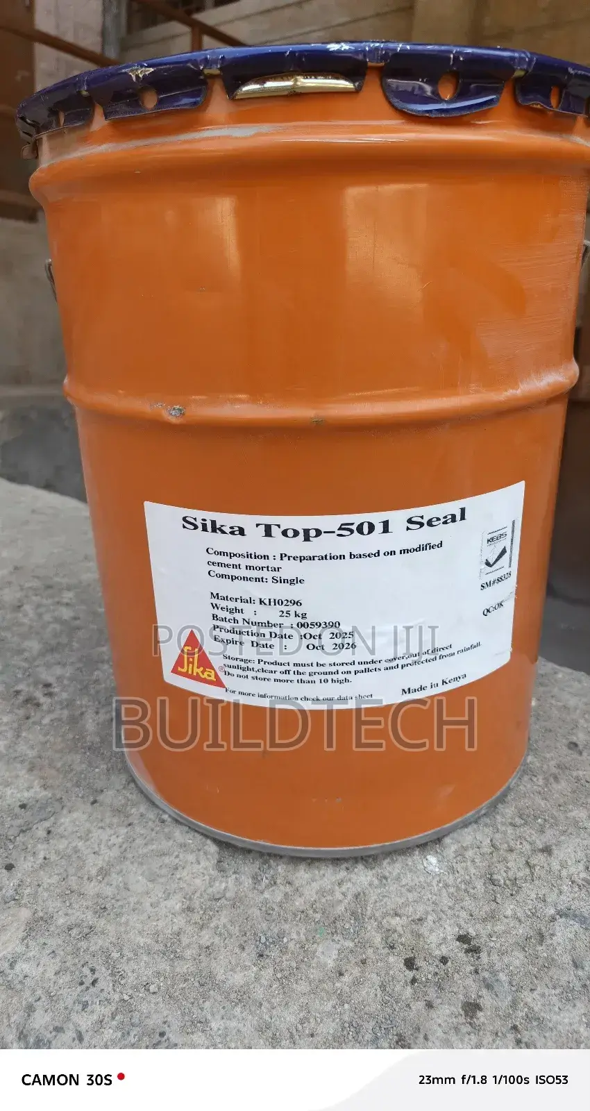 Masterseal 501 Mult- Use Waterproofing Coat
