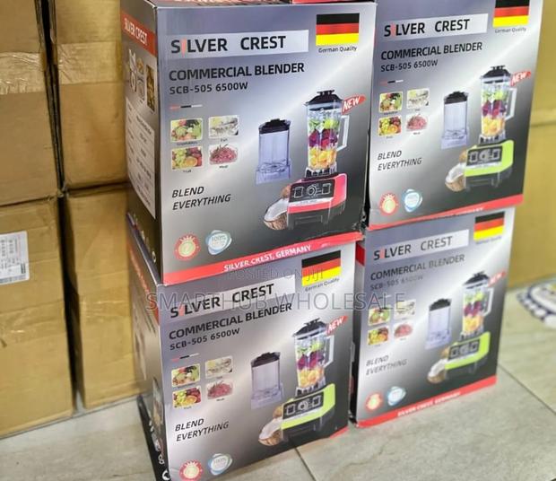 6500 Watts Silver Crest Commercial Blender - main view