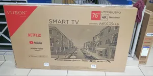 Vitron 75′′ Webos Smart Tv Uhd HDR Frameless Tv With Magic Remote