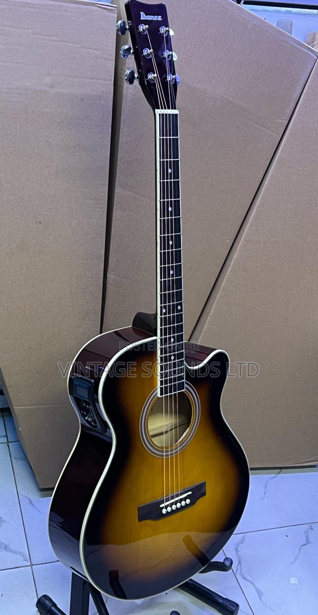 Ibanez Semi Acoustic Professional Guitar 40” Brown Sunburst