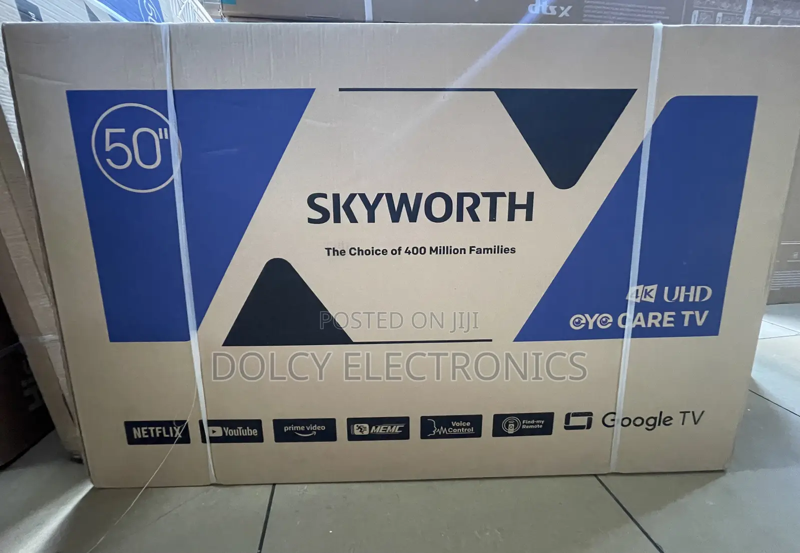 Skyworth 50inch Frameless 4k Ultra Hd Smart Google Tv