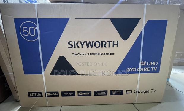 Skyworth 50inch Frameless 4k Ultra Hd Smart Google Tv - thumbnail 3
