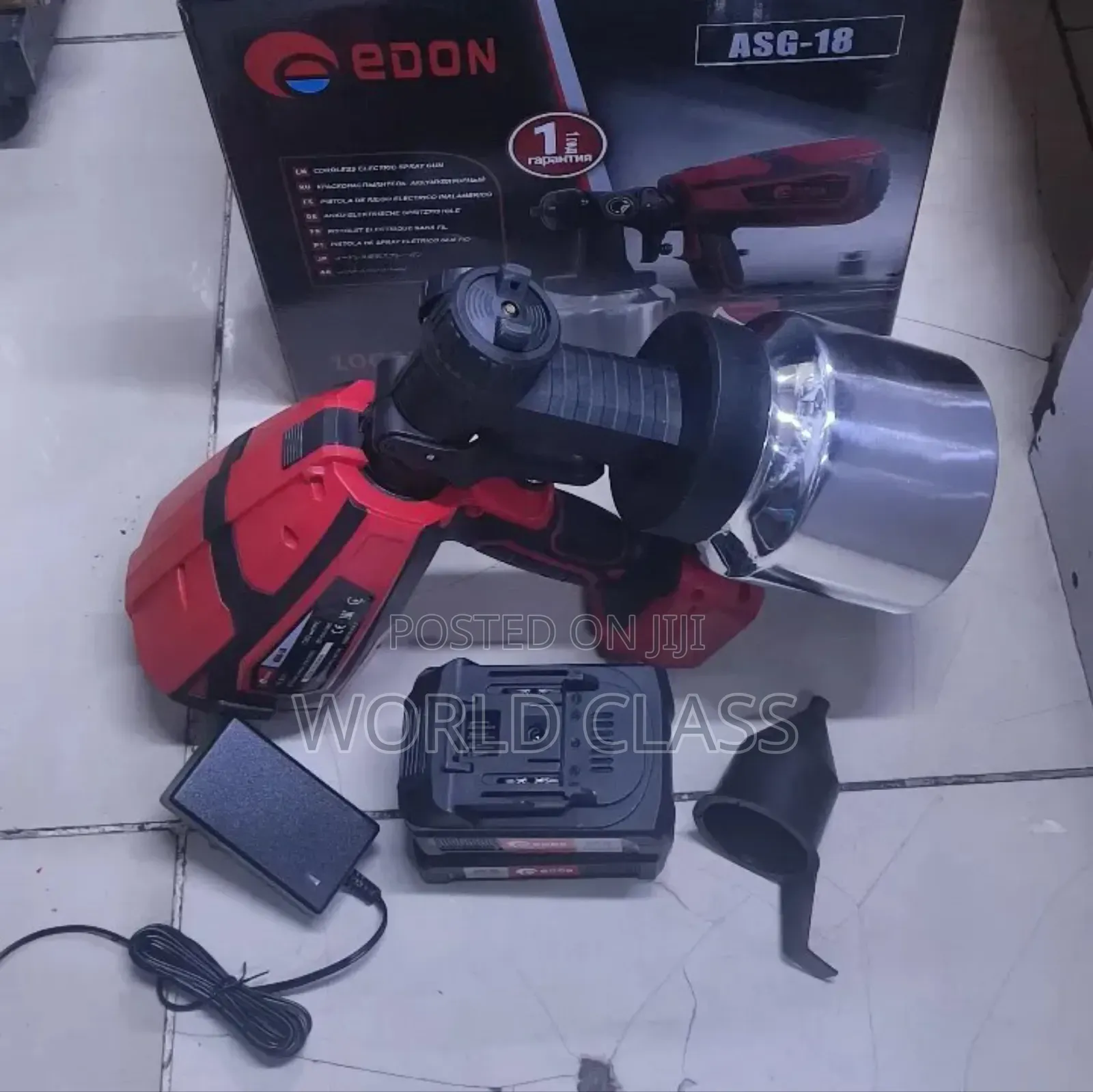 Cordless Edon Spray Gun