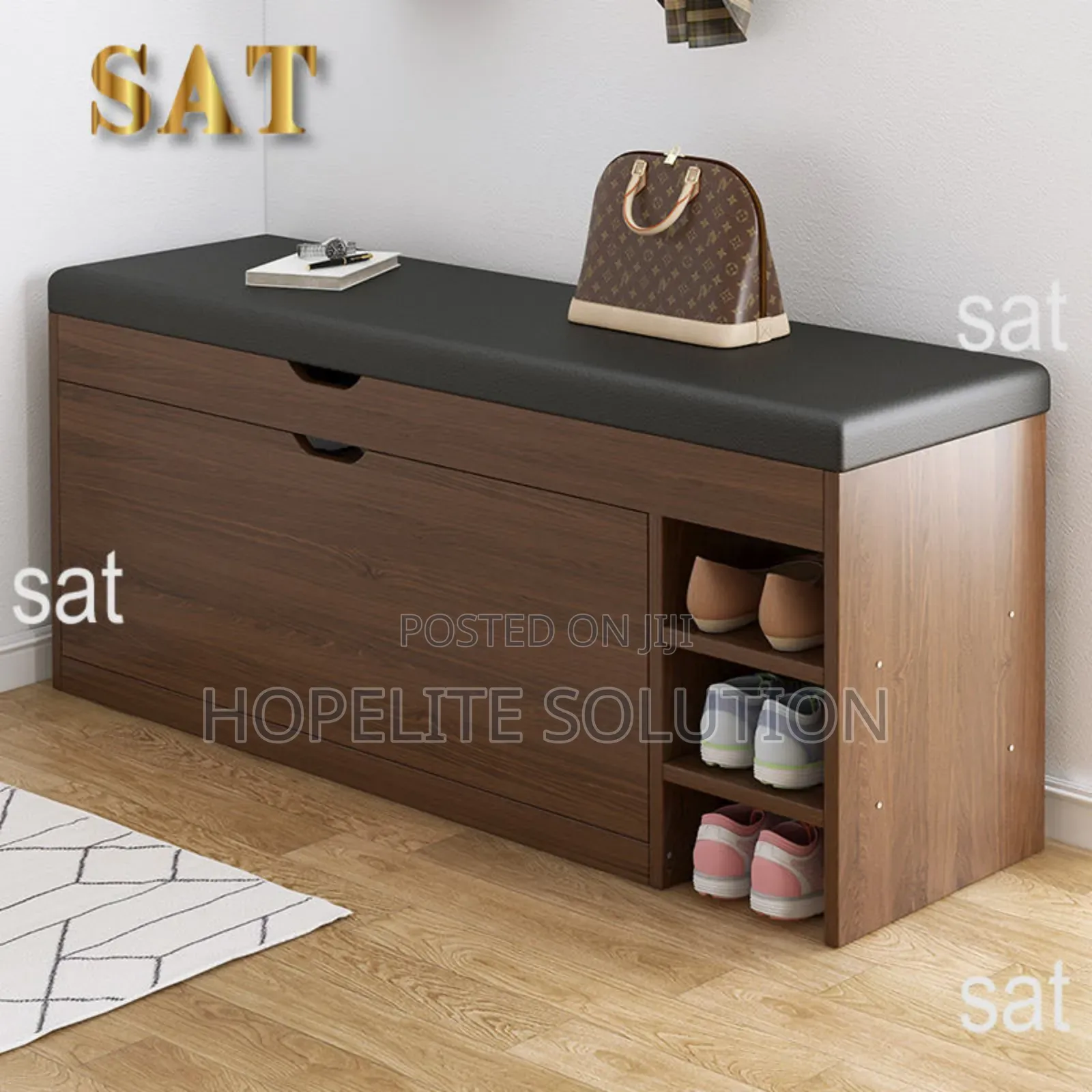 Modern Bucket Flip Shoe Cabinet