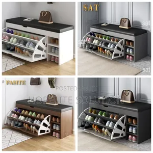 Modern Bucket Flip Shoe Cabinet