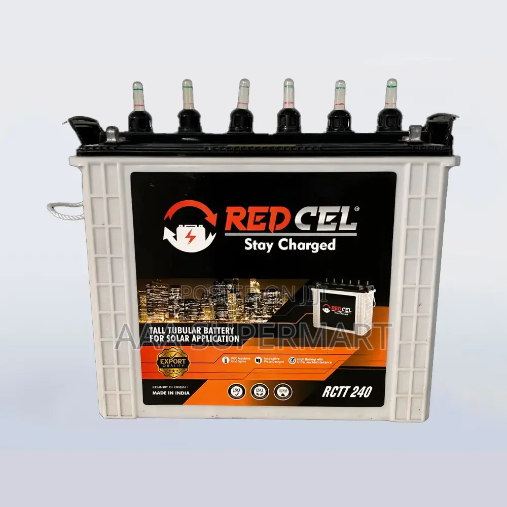 200ah Tall Tubular Battery Redcel Rc2000tt 12v