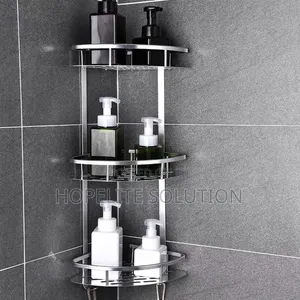 Aluminum Bathroom Corner Shelf
