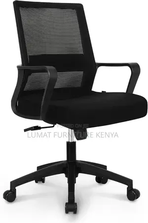 Modern Swivel Captain Mesh Office Seat