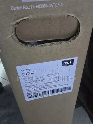 TCL 50inch QLD Tv 50t6c