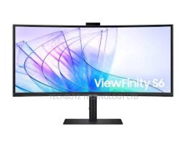 Samsung 34" Viewfinity S6 5vc Curved Wqhd Monitor,100hz-ls34c650vamxue