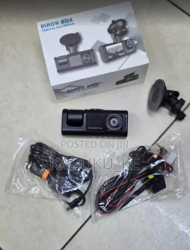 Dash Camera 1080p Hd Triple Lens Car Black Box Traffic Recorder