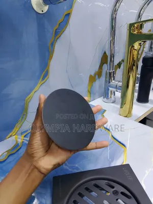 Black Lirlee Floor Drain