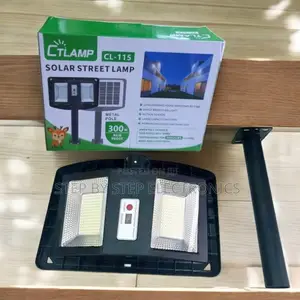 Ctlamp 300w Ultra High Quality Solar Street Light With Sensor Mode