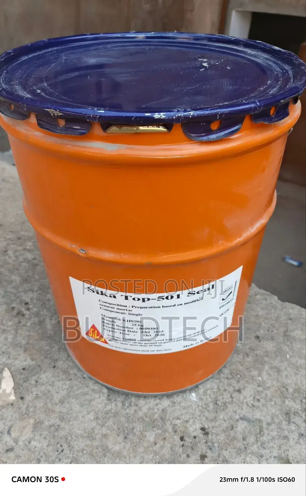 Sika 501 Waterproof Layer