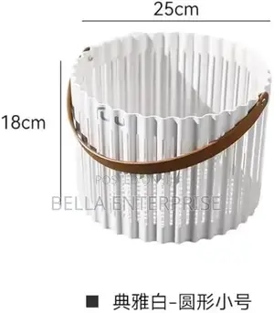 Laundry Hamper Basket, Waterproof Large Clothes Basket With Handles