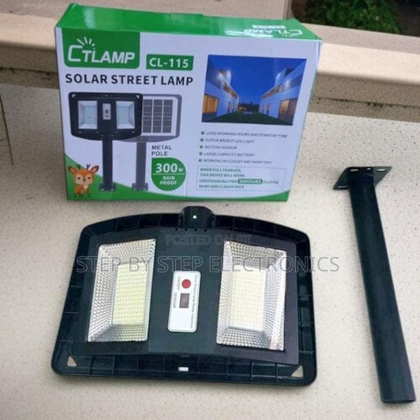 Ctlamp 300w Home Decor Outdoor Solar Street Light With Motion Sensor